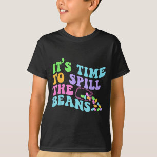 T-shirt C'est le moment de dévoiler le secret, nouveau pap