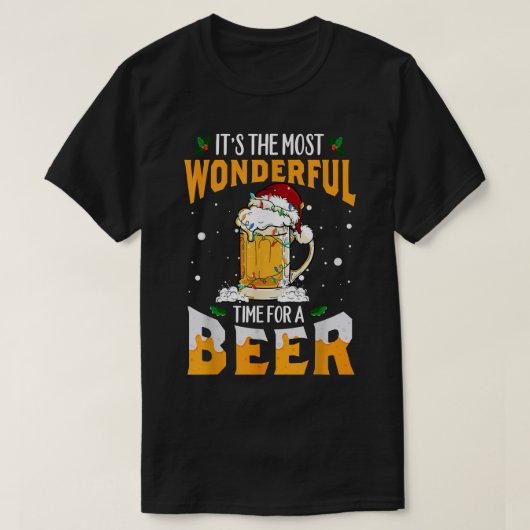 T-shirt C'Est Le Moment Le Plus Merveilleux Pour Un Noël D (Design devant)