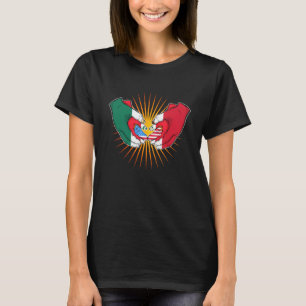 T-shirt C'est le parfait mélange Pérou Mexique et États-Un