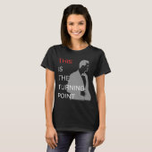 T-shirt C'Est Le Point De Virage (Devant entier)