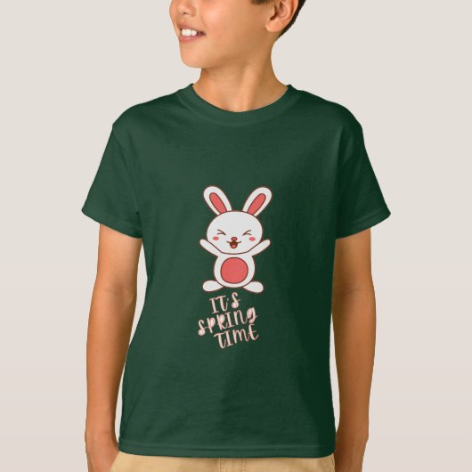 T-shirt C'est le printemps (Devant)