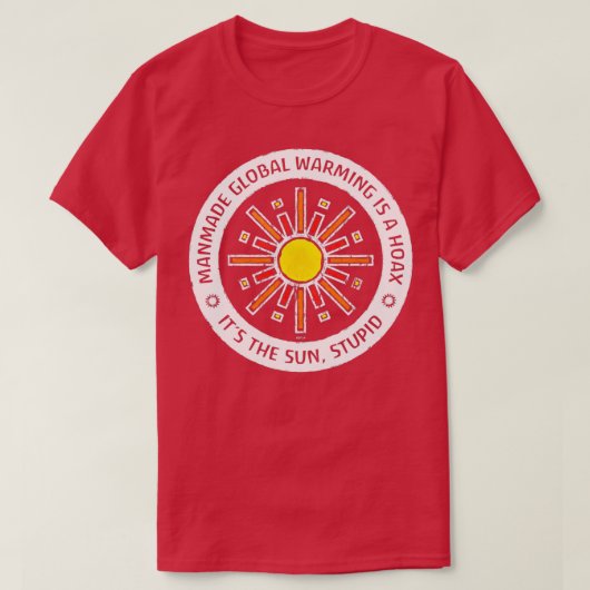 T-shirt C'Est Le Soleil Stupide  (Design devant)