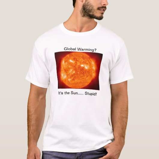 T-shirt C'est le Sun stupide ! (Devant)