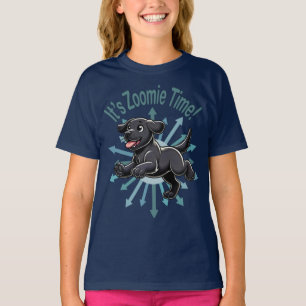 T-shirt C'est le temps Zoomie Black Lab