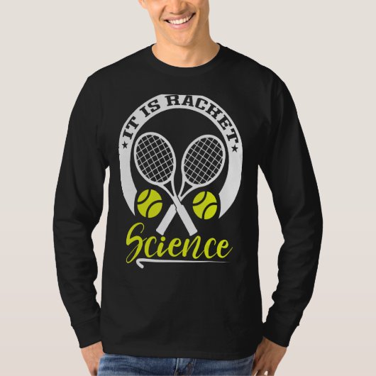 T-shirt C'Est Le Tennis Racket Science (Devant)