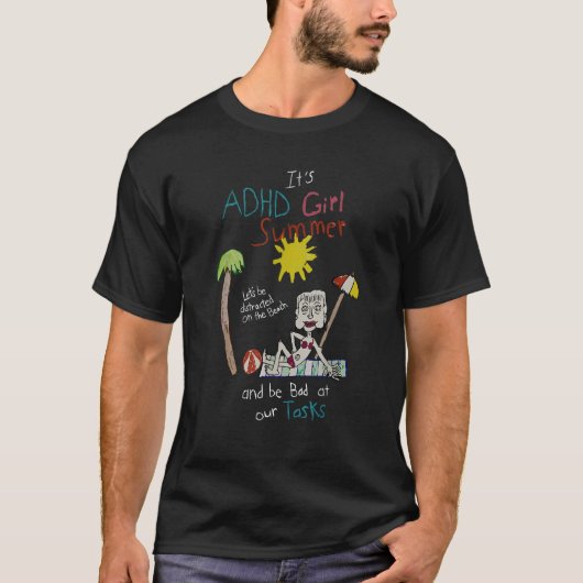 T-shirt c'est l'été de la fille de trad (Devant)