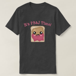 T-shirt C'est l'heure de la gelée de beurre d'arachide