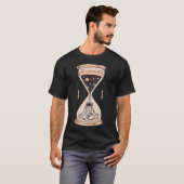 T-shirt C'est l'heure de la pizza ! (Devant entier)