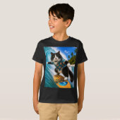 T-shirt C'est l'heure de surfer (Devant entier)