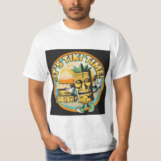 T-shirt C'est l'heure de Tiki !