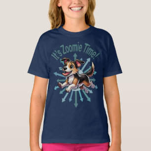 T-shirt C'est l'heure de Zoomie Mutt