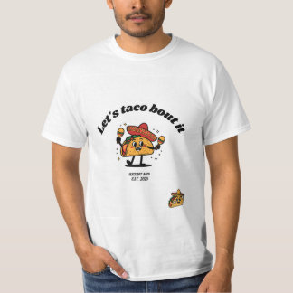 T-Shirt "C'est l'heure des tacos" par "ALLLOT"