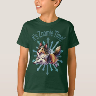 T-shirt C'est l'heure des Zoomies Colley