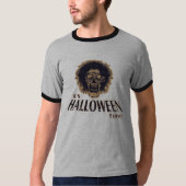 T-shirt C'est l'heure d'Halloween - Regarder en peau de tr (Devant)