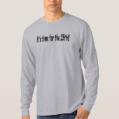 T-shirt C'est l'heure du 25 (Devant)