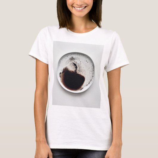 T-shirt C'est l'heure du café (Devant)
