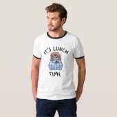 T-shirt C'est l'heure du déjeuner (Devant entier)