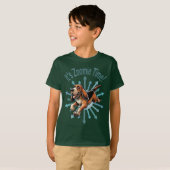 T-shirt C'est l'heure du fou chien de chasse (Devant entier)