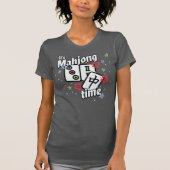 T-shirt C'est l'heure du Mahjong ! (Devant)