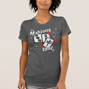 T-shirt C'est l'heure du Mahjong !