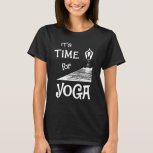 T-shirt C'est l'heure du yoga 2