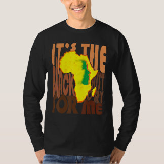 T-shirt C'Est L'Histoire Noire Pour Moi African Pride Rain