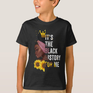 T-shirt C'est l'histoire noire pour moi Mois de l'histoire