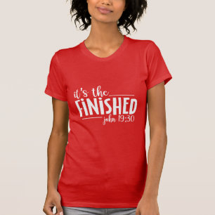 T-shirt C'est l'œuvre achevée du Christ pour moi chrétien