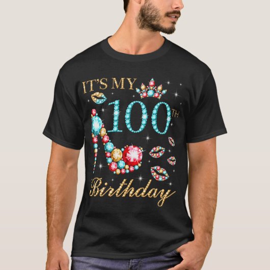 T-shirt C'Est Ma 100E 100 Reine (Devant)