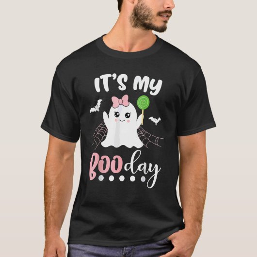 T-shirt C'Est Ma Boo Day Mignonne Halloween Anniversaire F (Devant)