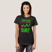 T-shirt C'Est Ma Chance De Trader (Devant entier)