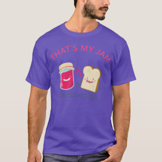 T-shirt C'est ma chanson Cadeau de pain à la gelée aliment