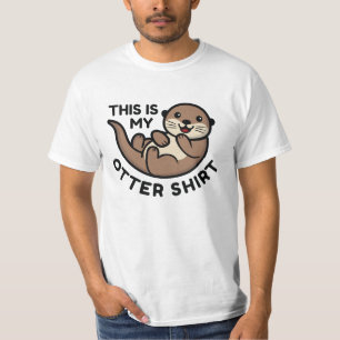 T-shirt C'est Ma Chemise De Loutre