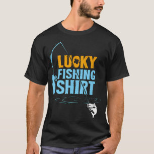 T-shirt C'est ma chemise de pêche chanceuse