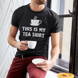 T-shirt C'est ma chemise de thé