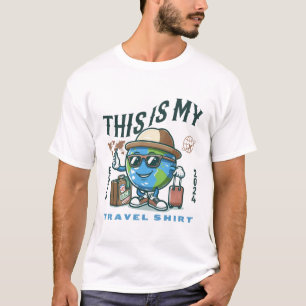 T-shirt C'est ma chemise de voyage