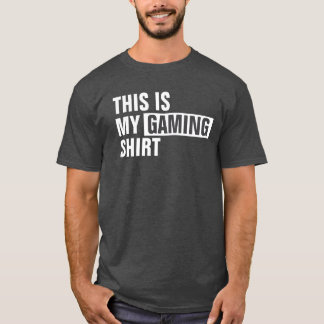 T-shirt C'est ma chemise GAMING