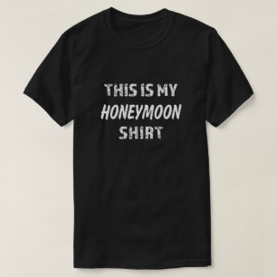 T-shirt C'est ma chemise pour hommes lune de miel