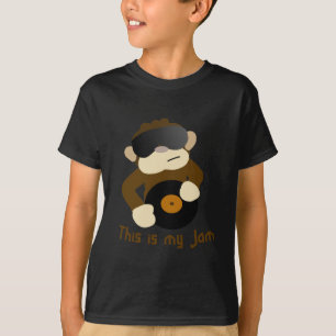 T-shirt C'est ma confiture, singe