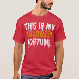 T-shirt C'Est Ma Dernière Minute Halloween fille