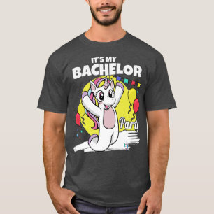 T-shirt C'Est Ma Fête De Bachelor Pour Groom Naughty Drôle
