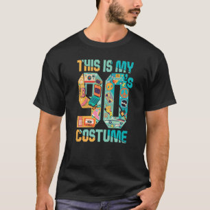 T-shirt C'est ma fête des années 90 Costume 80's 90