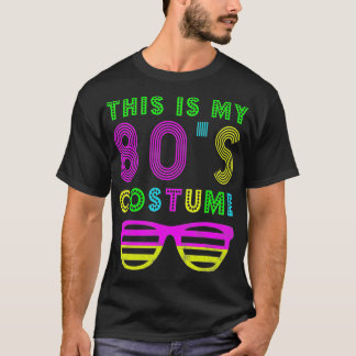 T-shirt C'Est Ma Fête Du Costume Des Années 80