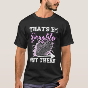T-shirt C'est ma fille là-bas des enfants de football