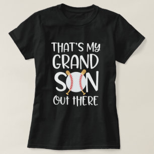 T-shirt C'est ma grand-maman de base-ball de petit-fils l