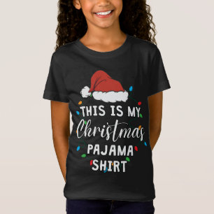 T-Shirt C'est ma nuit de sommeil du pyjama de Noël