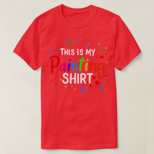 T-shirt C'Est Ma Peinture (Design devant)