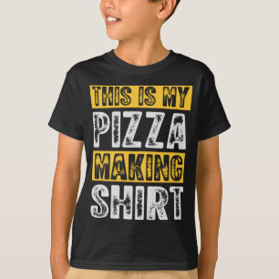T-shirt C'Est Ma Pizza Fabriquant Pizzaholic Italien Pizza