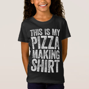 T-Shirt C'Est Ma Pizza Qui Fait De La Nourriture