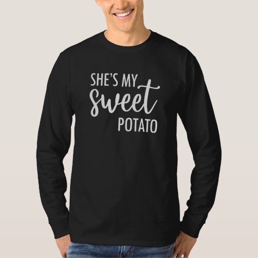 T-shirt C'est ma pomme de terre douce I Yam Thanksgiving F (Devant)